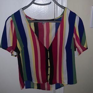 Charlotte Russe Multicolor Blouse